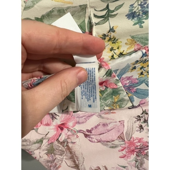 LoveShackFancy X Hurley Hawaiin Hibiscus Cheeky High Waist Bottom Size S&M NWT - Picture 12 of 15